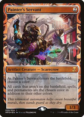 Painter's Servant card from Masterpiece Series: Kaladesh Inventions