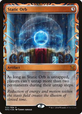 Static Orb card from Masterpiece Series: Kaladesh Inventions
