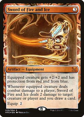 Sword of Fire and Ice card from Masterpiece Series: Kaladesh Inventions
