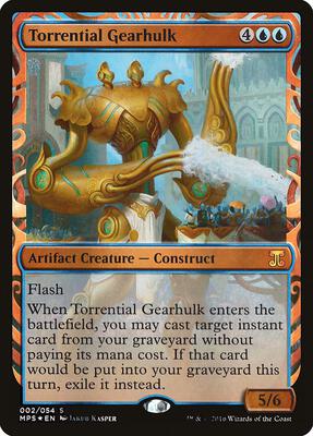 Torrential Gearhulk card from Masterpiece Series: Kaladesh Inventions