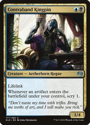 Contraband Kingpin card from Kaladesh