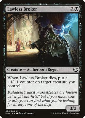 Lawless Broker card from Kaladesh