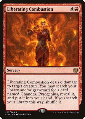 Liberating Combustion card from Kaladesh