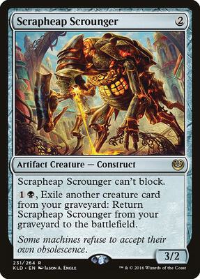 Scrapheap Scrounger card from Kaladesh