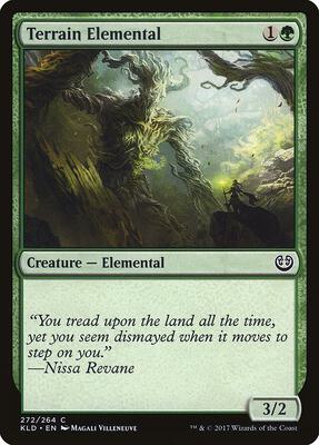 Terrain Elemental card from Kaladesh