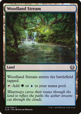 Woodland Stream card from Kaladesh
