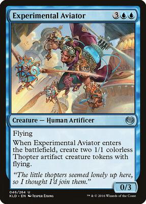 Experimental Aviator card from Kaladesh