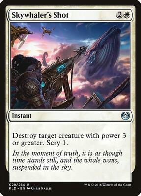 Skywhaler's Shot card from Kaladesh