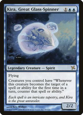 Kira, Great Glass-Spinner card from Betrayers of Kamigawa