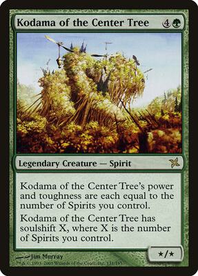 Kodama of the Center Tree card from Betrayers of Kamigawa