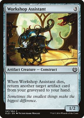 Workshop Assistant card from Kaladesh