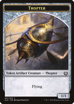 Thopter Token (007) card from Kaladesh