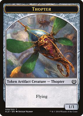 Thopter Token (008) card from Kaladesh