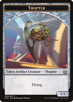 Thopter Token (009) card from Kaladesh