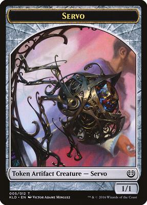 Servo Token (005) card from Kaladesh