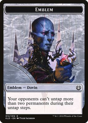Emblem - Dovin Baan card from Kaladesh