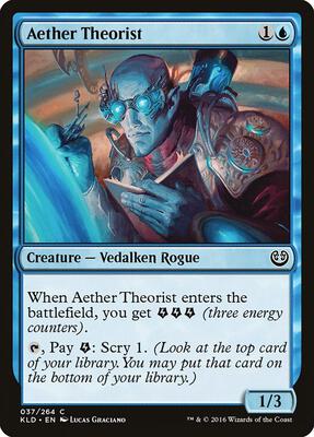Aether Theorist card from Kaladesh