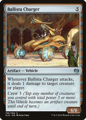 Ballista Charger card from Kaladesh