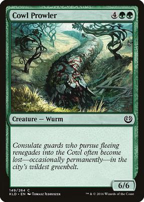 Cowl Prowler card from Kaladesh