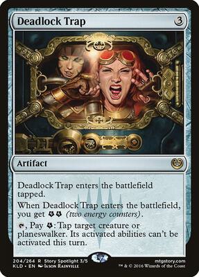 Deadlock Trap card from Kaladesh