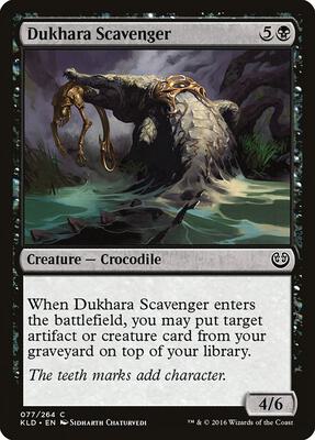 Dukhara Scavenger card from Kaladesh