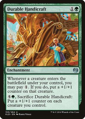 Durable Handicraft card from Kaladesh