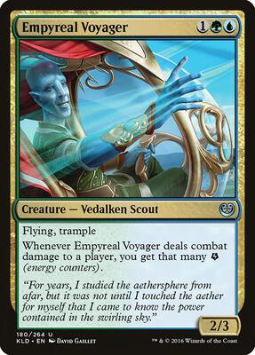 Empyreal Voyager card from Kaladesh