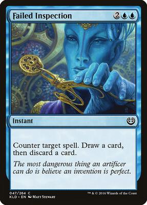 Failed Inspection card from Kaladesh