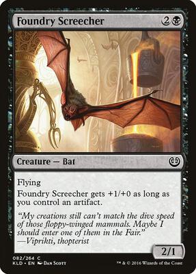 Foundry Screecher card from Kaladesh
