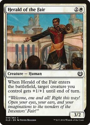 Herald of the Fair card from Kaladesh