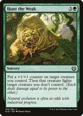 Hunt the Weak card from Kaladesh