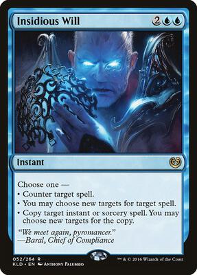 Insidious Will card from Kaladesh