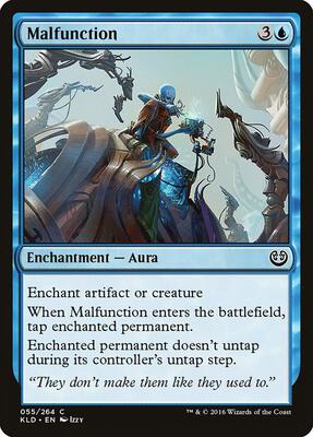Malfunction card from Kaladesh