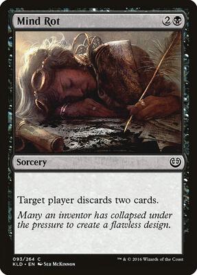 Mind Rot card from Kaladesh