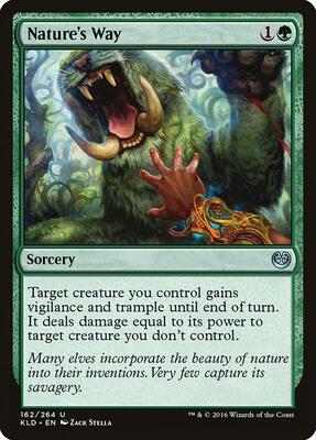 Nature's Way card from Kaladesh
