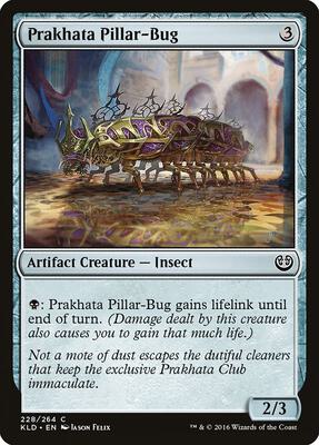 Prakhata Pillar-Bug card from Kaladesh