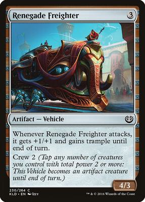Renegade Freighter card from Kaladesh