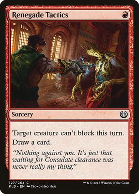 Renegade Tactics card from Kaladesh