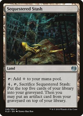 Sequestered Stash card from Kaladesh