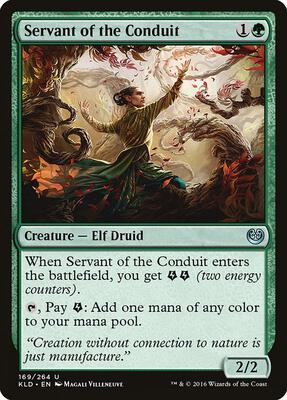 Servant of the Conduit card from Kaladesh