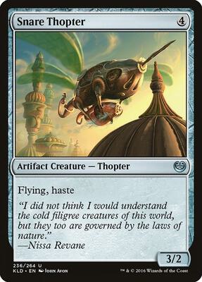 Snare Thopter card from Kaladesh