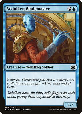Vedalken Blademaster card from Kaladesh