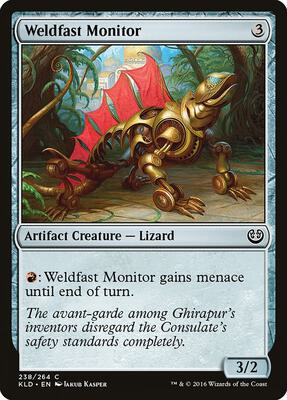 Weldfast Monitor card from Kaladesh