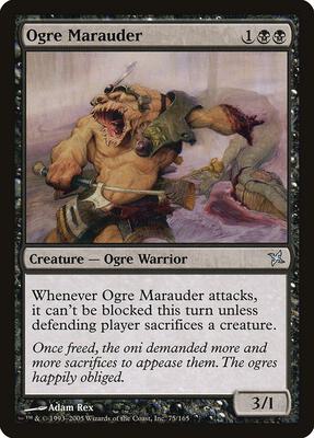 Ogre Marauder card from Betrayers of Kamigawa