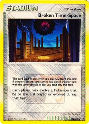 Broken Time-Space - 104/127 (League Promo) card from League & Championship Cards
