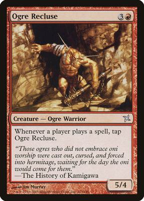 Ogre Recluse card from Betrayers of Kamigawa