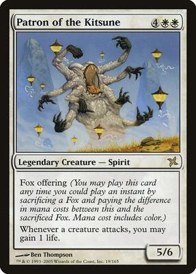Patron of the Kitsune card from Betrayers of Kamigawa