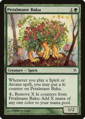 Petalmane Baku card from Betrayers of Kamigawa