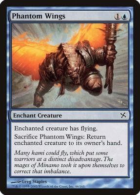 Phantom Wings card from Betrayers of Kamigawa