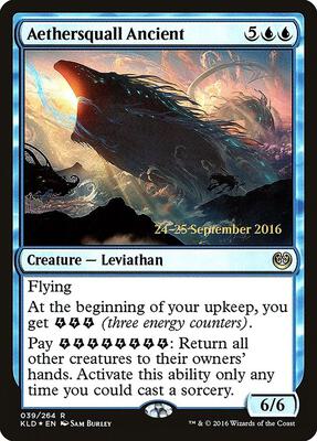 Aethersquall Ancient card from Prerelease Cards